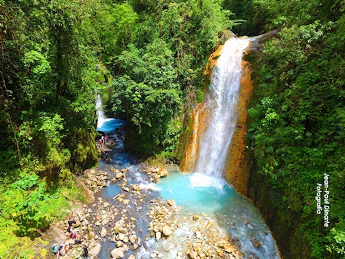 Blue Falls of Costa Rica