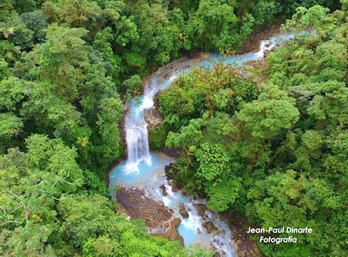 Blue Falls of Costa Rica