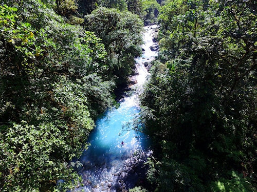 Blue Falls of Costa Rica