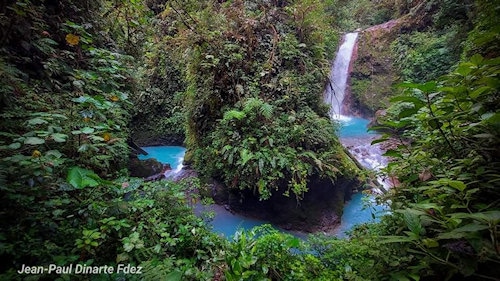 Blue Falls of Costa Rica